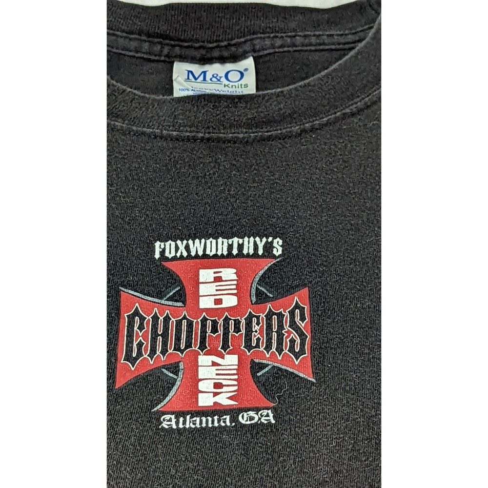 "Foxworthy's" CHOPPERS RED NECK Men's Graphic T-Shirt (XXL)